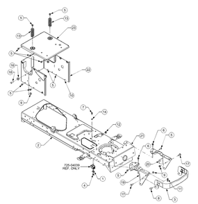 Part Location Diagram of 683-0612 Cub Cadet Bumper